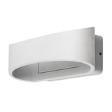 Rabalux Gerla utomhusvägglampa, vit, LED 9 W, IP54, 3000 K, 77178