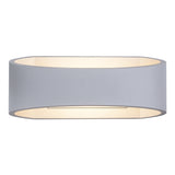 Rabalux Gerla utomhusvägglampa, vit, LED 9 W, IP54, 3000 K, 77178