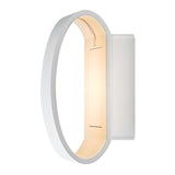 Rabalux Gerla utomhusvägglampa, vit, LED 9 W, IP54, 3000 K, 77178