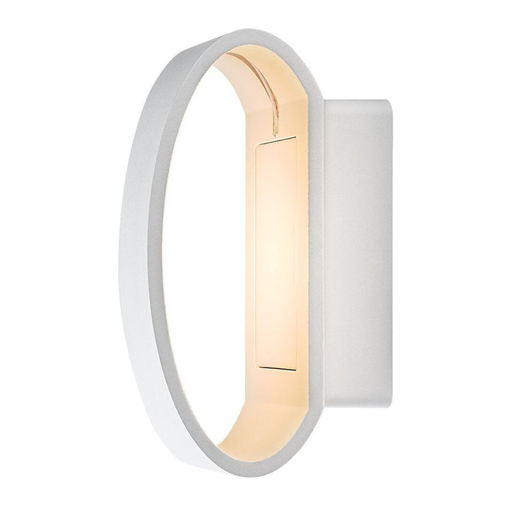 Rabalux Gerla utomhusvägglampa, vit, LED 9 W, IP54, 3000 K, 77178