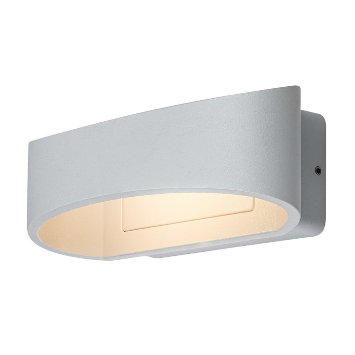 Rabalux Gerla utomhusvägglampa, vit, LED 9 W, IP54, 3000 K, 77178