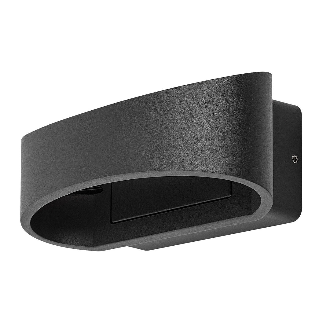 Rabalux Gerla utomhusvägglampa, antracit, LED 9 W, IP54, 3000 K, 77179