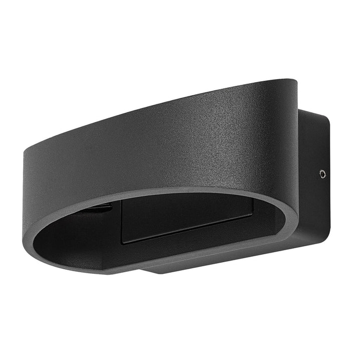Rabalux Gerla utomhusvägglampa, antracit, LED 9 W, IP54, 3000 K, 77179