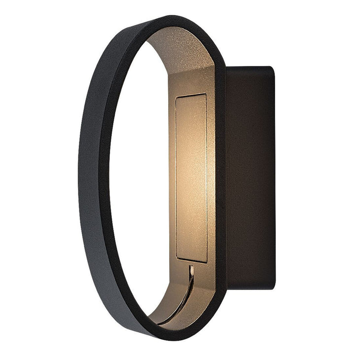 Rabalux Gerla utomhusvägglampa, antracit, LED 9 W, IP54, 3000 K, 77179