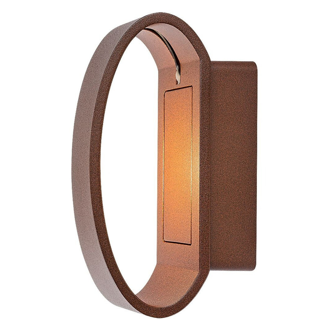 Rabalux Gerla utomhusvägglampa, brun, LED 9 W, IP54, 3000 K, 77180