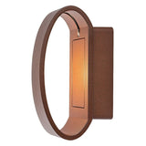 Rabalux Gerla utomhusvägglampa, brun, LED 9 W, IP54, 3000 K, 77180