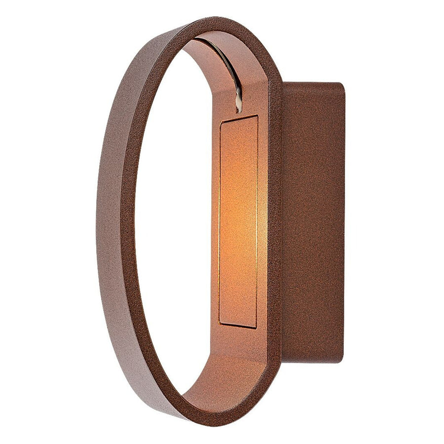 Rabalux Gerla utomhusvägglampa, brun, LED 9 W, IP54, 3000 K, 77180