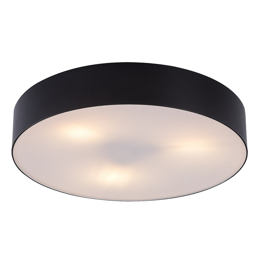 Rabalix Dolen-lampa, svart, 3x E27, max 9 W, IP43, 75066