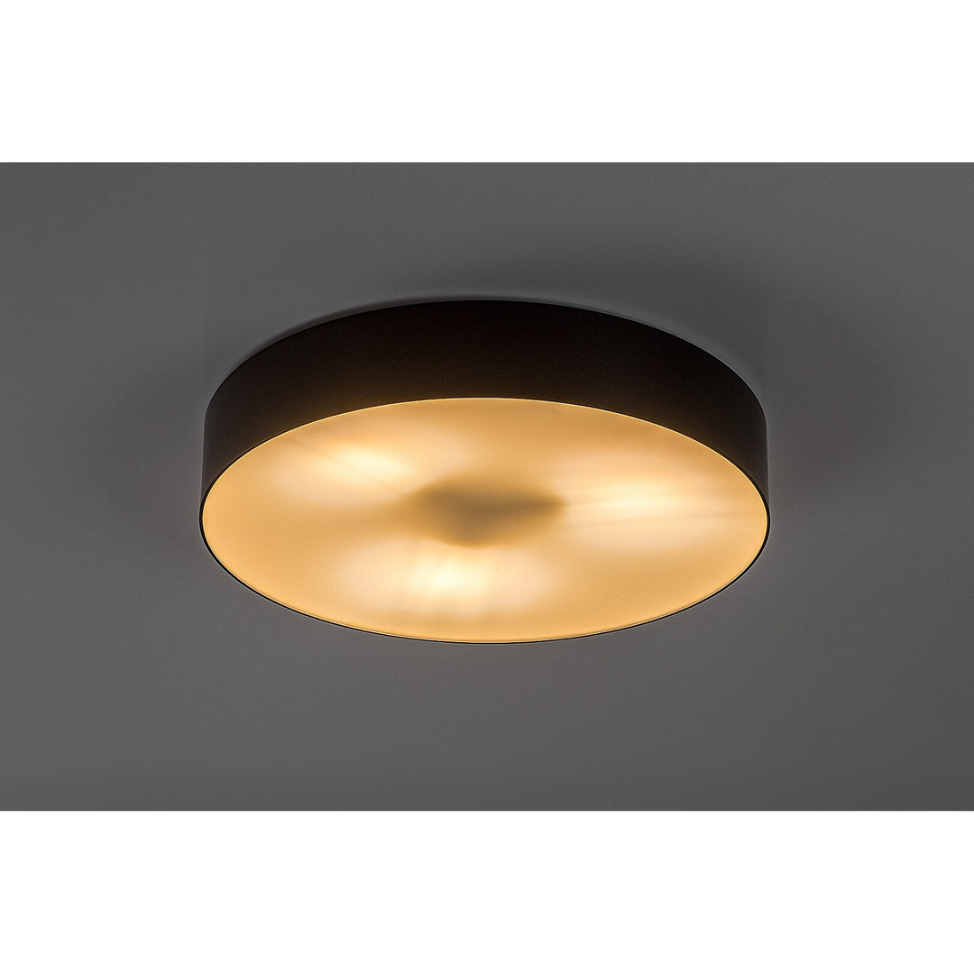 Rabalix Dolen-lampa, svart, 3x E27, max 9 W, IP43, 75066