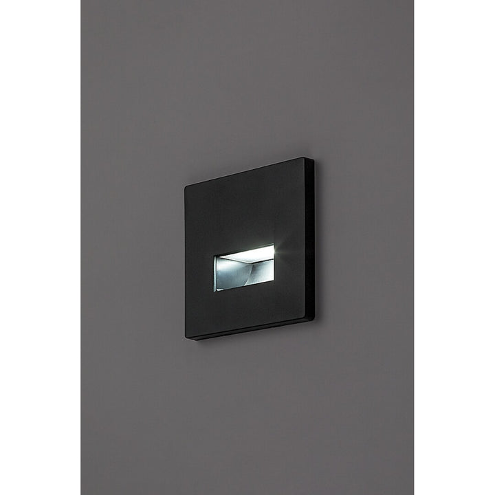 Lunca LED-lampa 1 W, IP20, svart, justerbar ljusfärg 3000, 4500, 6500 K, 77195