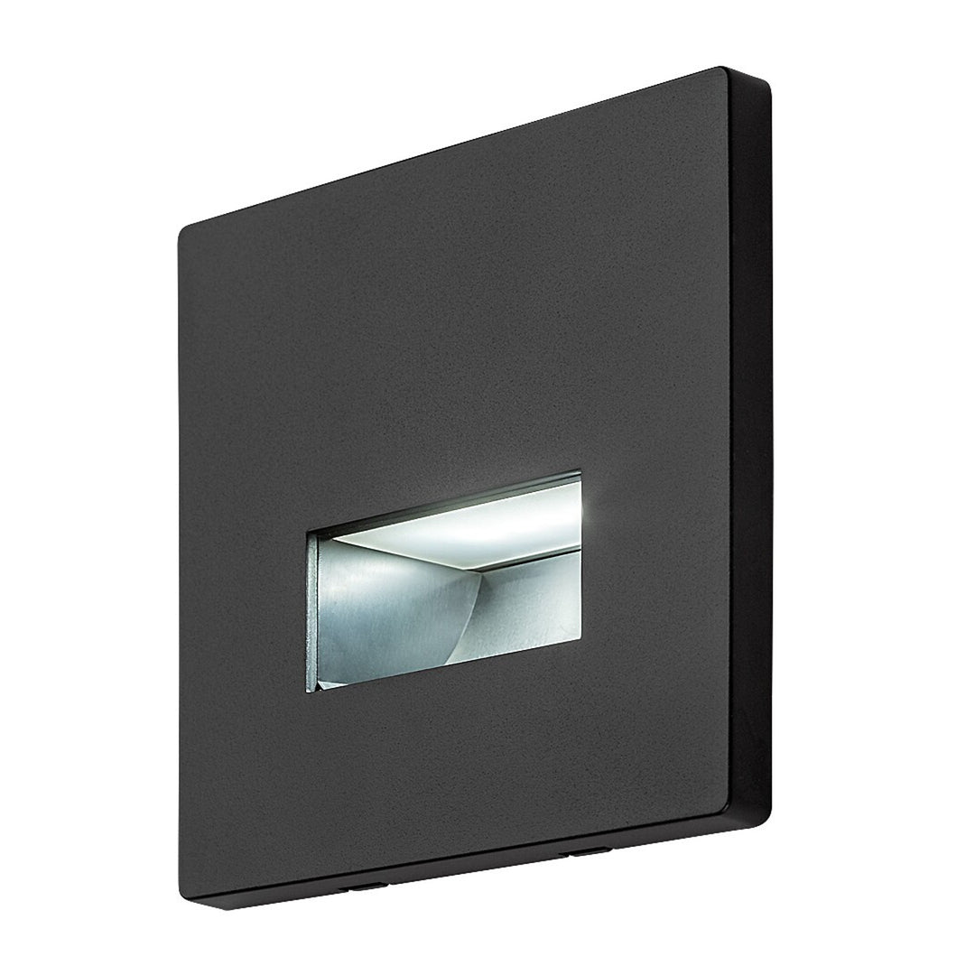 Lunca LED-lampa 1 W, IP20, svart, justerbar ljusfärg 3000, 4500, 6500 K, 77195