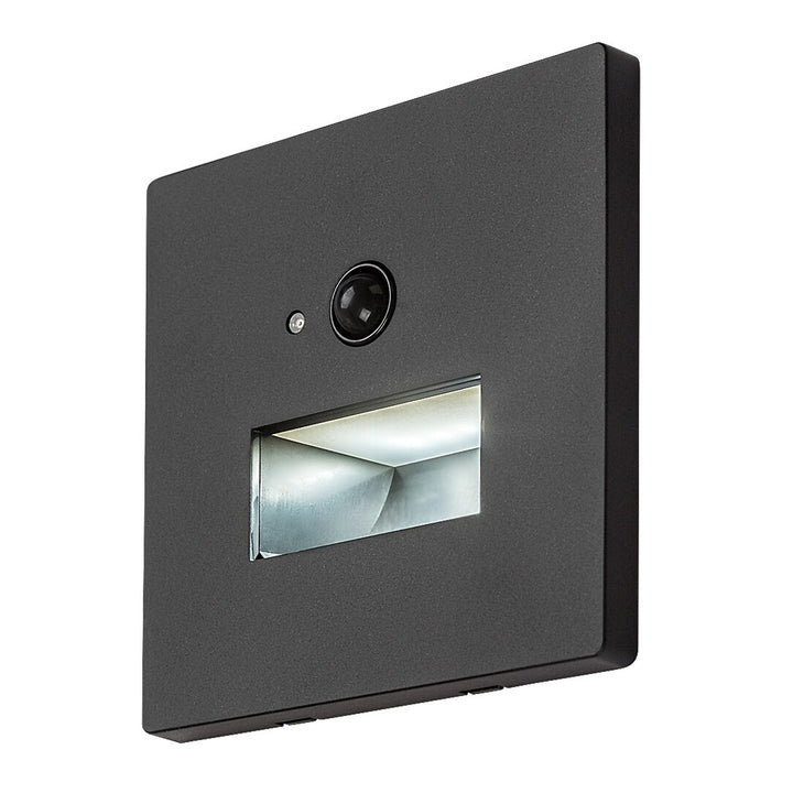 Lunca LED-lampa 1 W IP20 svart 3000, 4500, 6500 K rörelsesensor, ljussensor, 77197