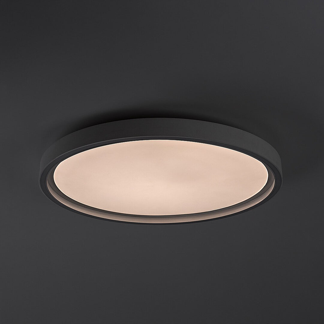 Taklampa Rabalux Zerina, 31 W, IP40, vit, 3000–6500 K, minnesfunktion, med fjärrkontroll, timerfunktion, nattlampeffekt, 75086