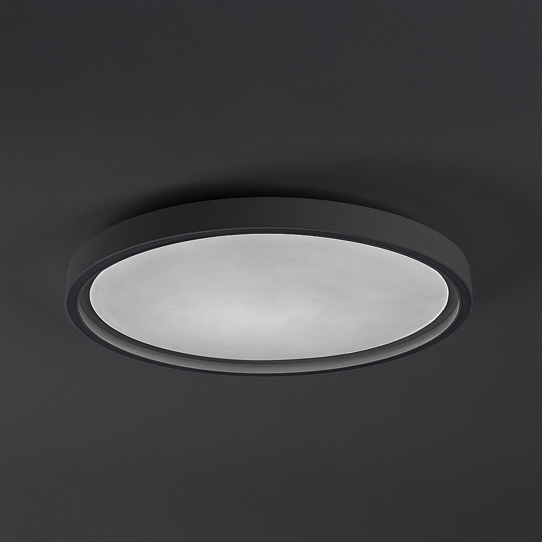 Taklampa Rabalux Zerina, 31 W, IP40, vit, 3000–6500 K, minnesfunktion, med fjärrkontroll, timerfunktion, nattlampeffekt, 75086