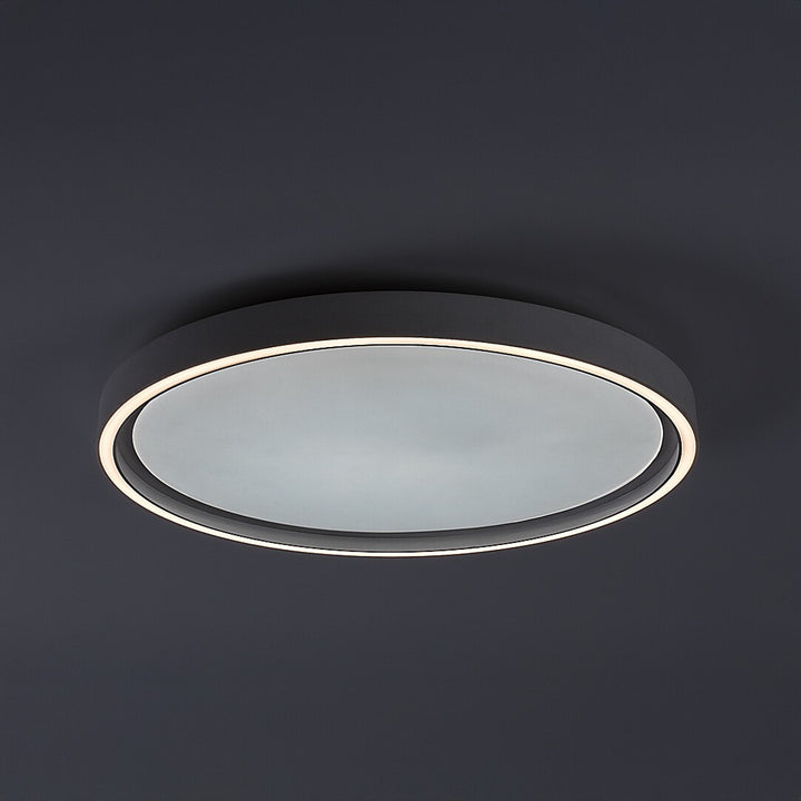 Taklampa Rabalux Zerina, 31 W, IP40, vit, 3000–6500 K, minnesfunktion, med fjärrkontroll, timerfunktion, nattlampeffekt, 75086