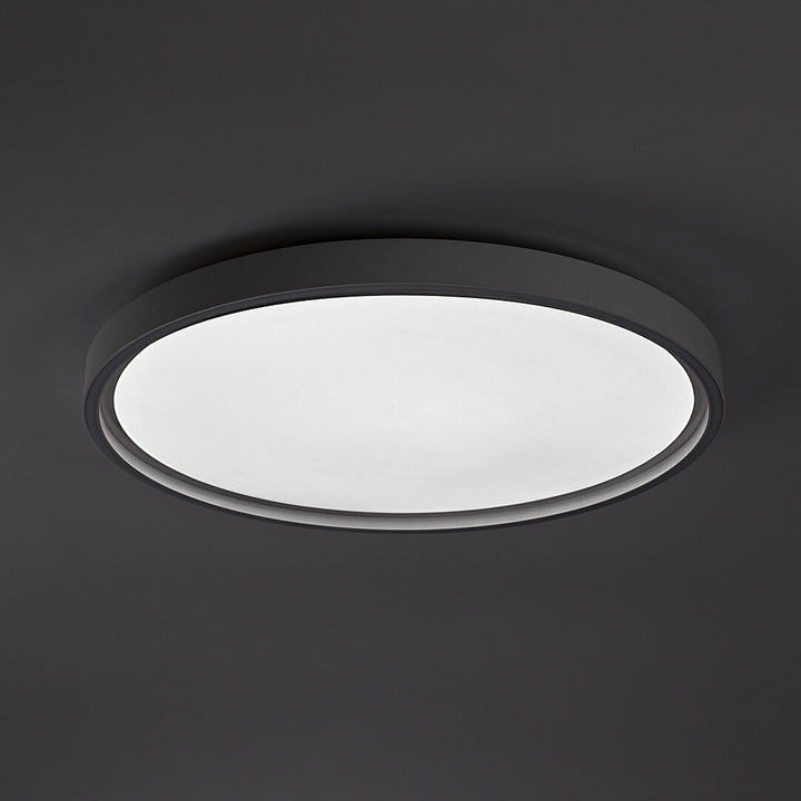 Taklampa Rabalux Zerina, 54 W, IP40, vit, 3000–6500 K, minnesfunktion, med fjärrkontroll, timerfunktion, nattlampeffekt, 75087