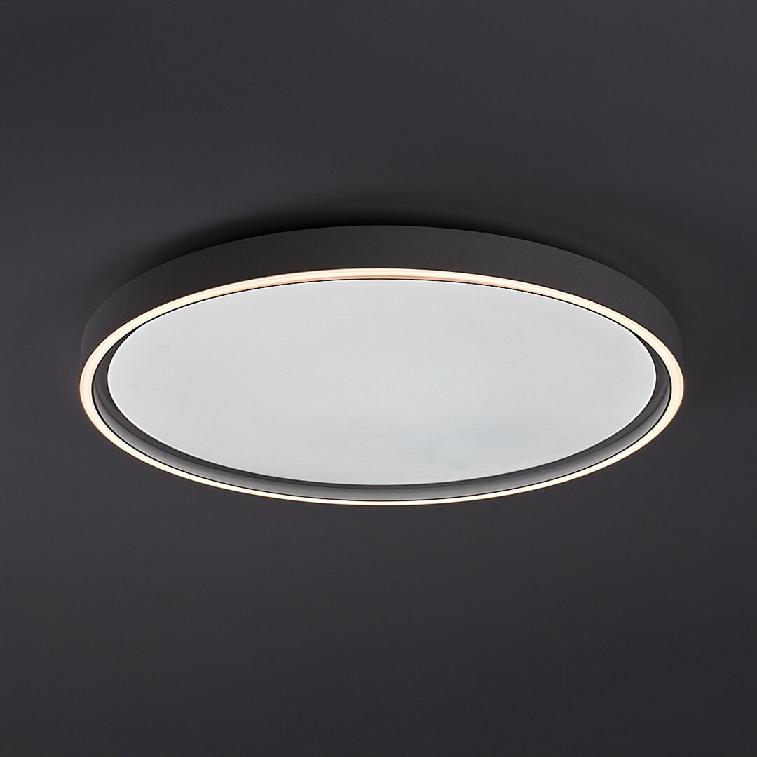 Taklampa Rabalux Zerina, 54 W, IP40, vit, 3000–6500 K, minnesfunktion, med fjärrkontroll, timerfunktion, nattlampeffekt, 75087