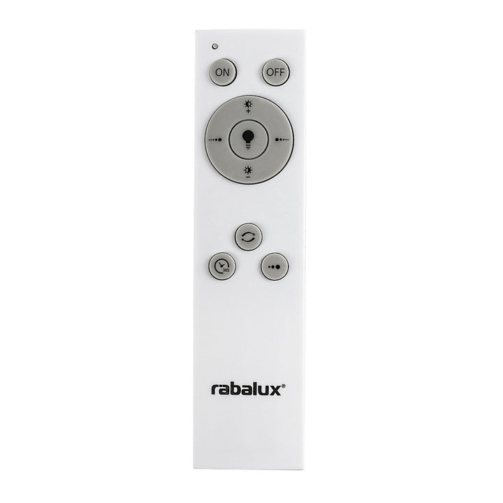 Pastello LED-lampa 48 W IP20, gråbeige, 3000–6500 K, minnesfunktion med fjärrkontroll, timerfunktion, nattlampefunktion, 71345
