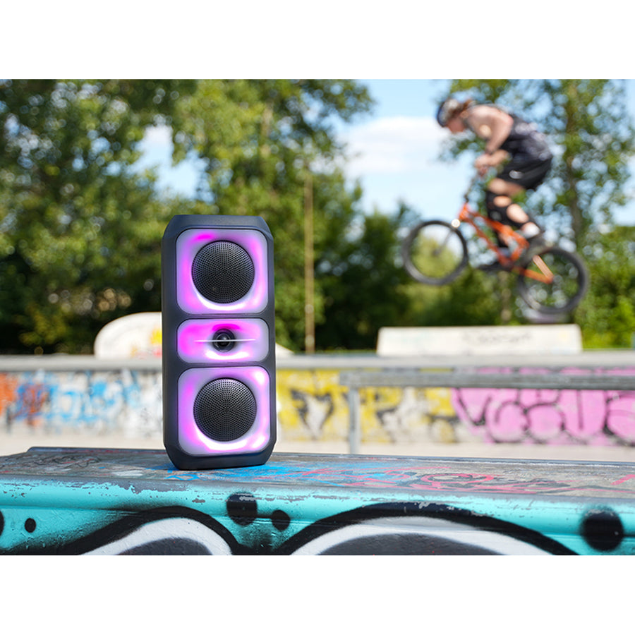 Tracer trådlös högtalare, Bluetooth 5.0, RMS-effekt 20 W, karaokeläge, mikrofon, Powervox P2 TWS