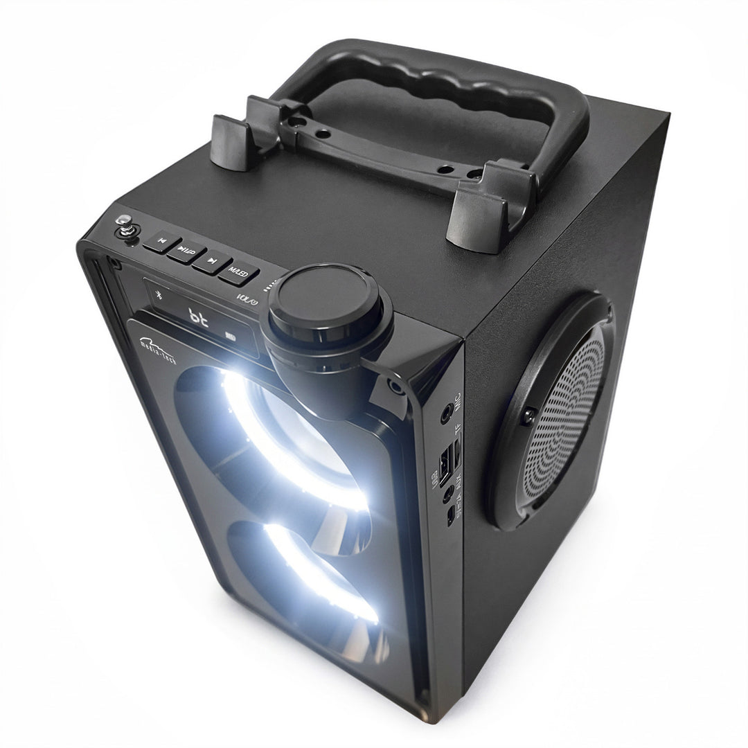 Bärbar Bluetooth-högtalare OVERBOX MT3186, FM-radio, stöd för SD-kort och USB, RMS-effekt 30 W, Mediatech