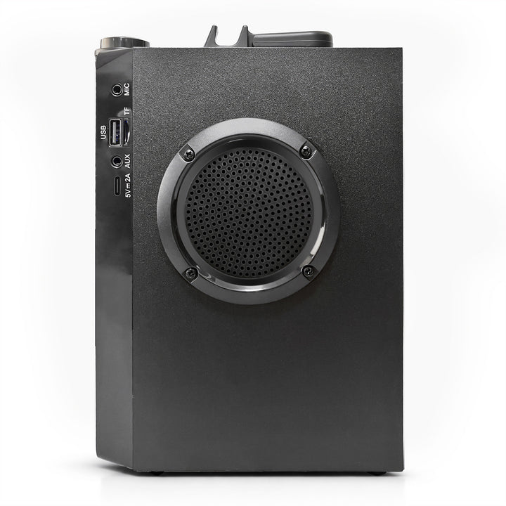 Bärbar Bluetooth-högtalare OVERBOX MT3186, FM-radio, stöd för SD-kort och USB, RMS-effekt 30 W, Mediatech