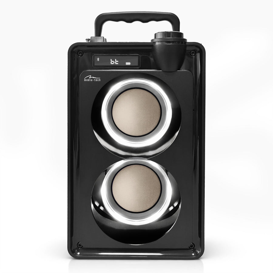 Bärbar Bluetooth-högtalare OVERBOX MT3186, FM-radio, stöd för SD-kort och USB, RMS-effekt 30 W, Mediatech
