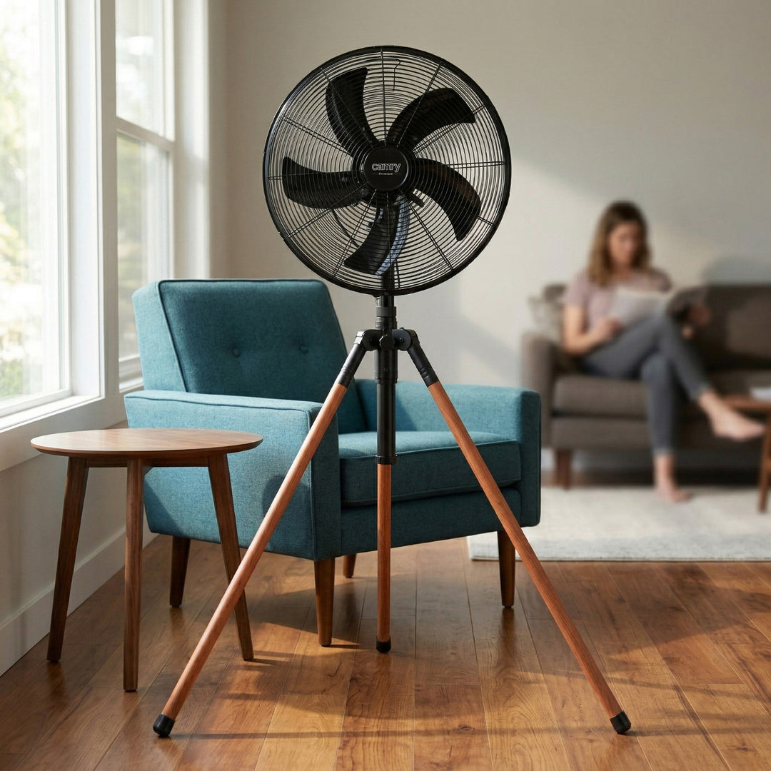 Stativfläkt Loft 40 cm / 16”, höjd 119–132 cm, CR 7329, Camry