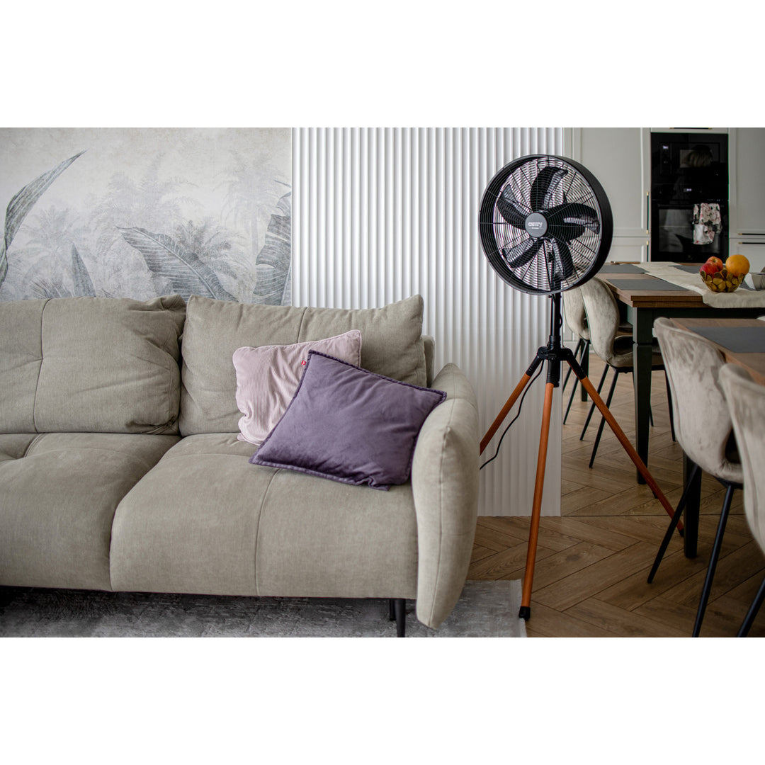 Stativfläkt Loft 40 cm / 16”, höjd 119–132 cm, CR 7329, Camry