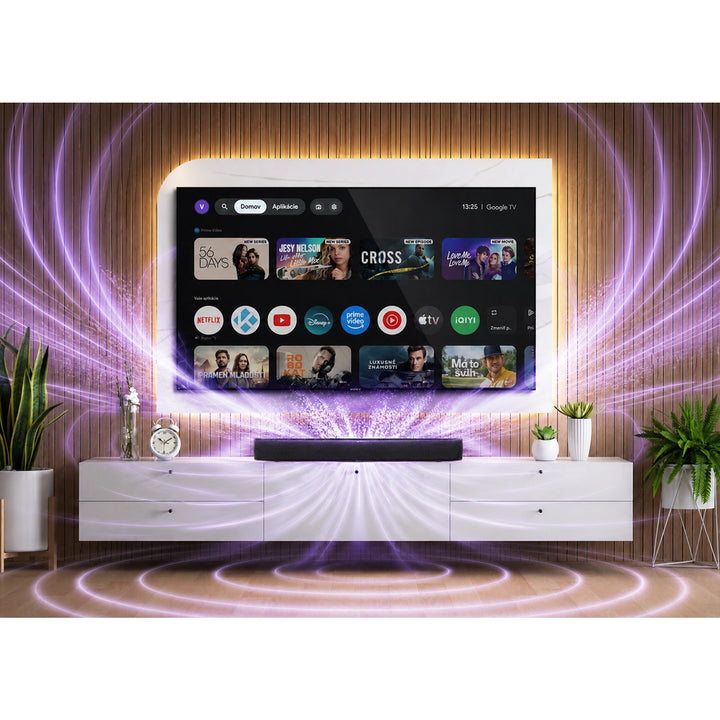 MECOOL KS3 UHD OTT-soundbar + subwoofer + 2 högtalare
