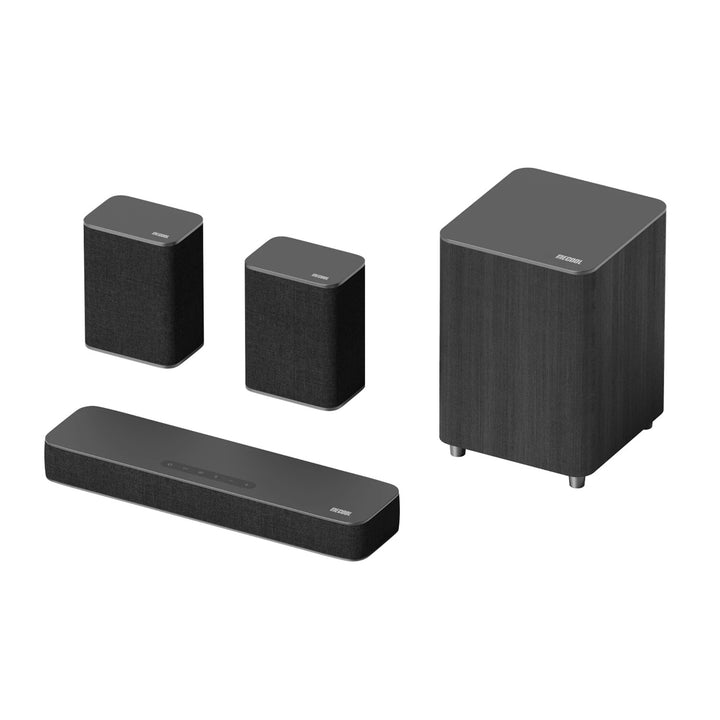 MECOOL KS3 UHD OTT-soundbar + subwoofer + 2 högtalare
