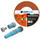 Cellfast trädgårdsslang, PROFESSIONAL 3/4" 50 m + Set med rak sprinkler 3/4" IDEAL