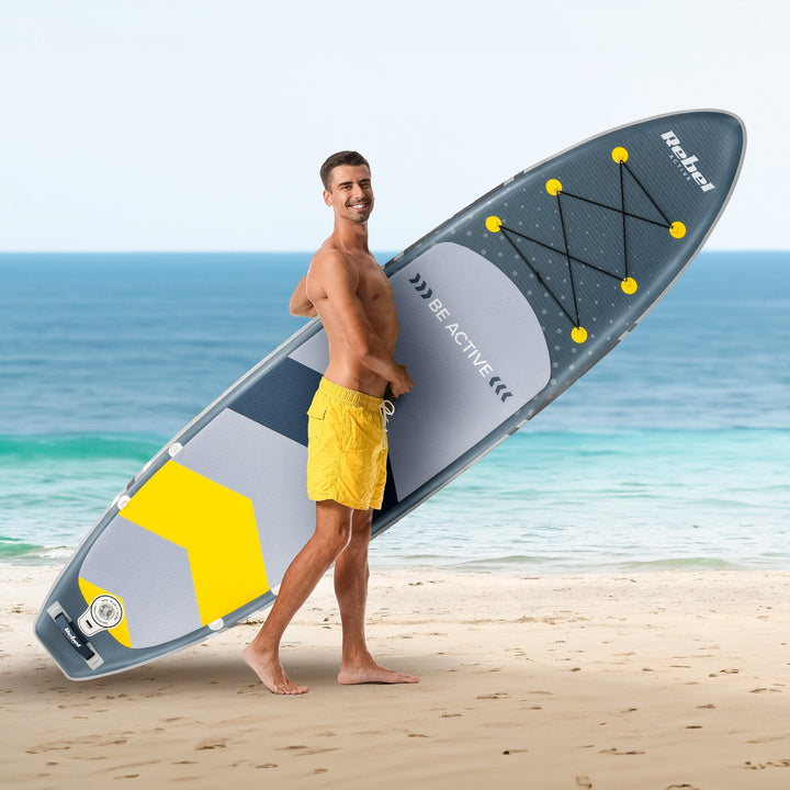 REBEL ACTIVE uppblåsbar SUP-bräda 350x81x15 cm, set