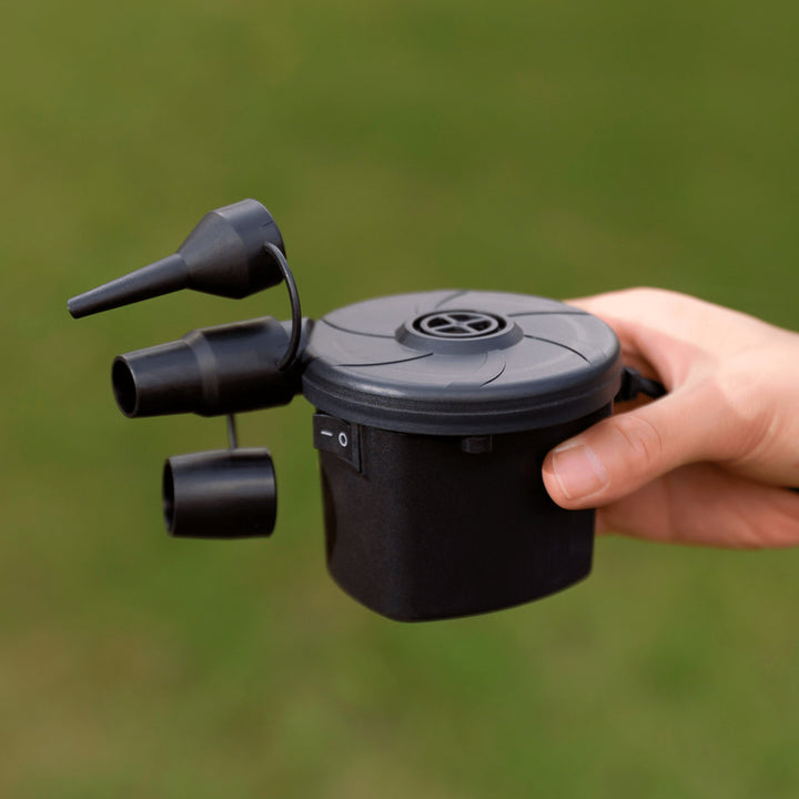 Elektrisk pump för madrass och pool, 12 V, 230 V, Teesa
