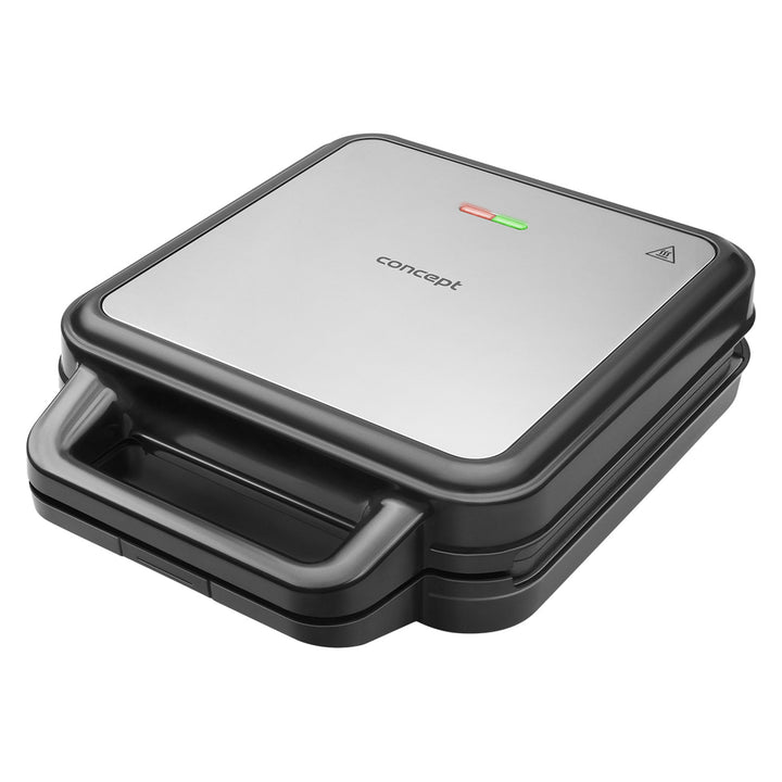 Concept smörgåsgrill, tre utbytbara plattor, effekt 1200 W, non-stick-yta, kontrollampa, SV3080