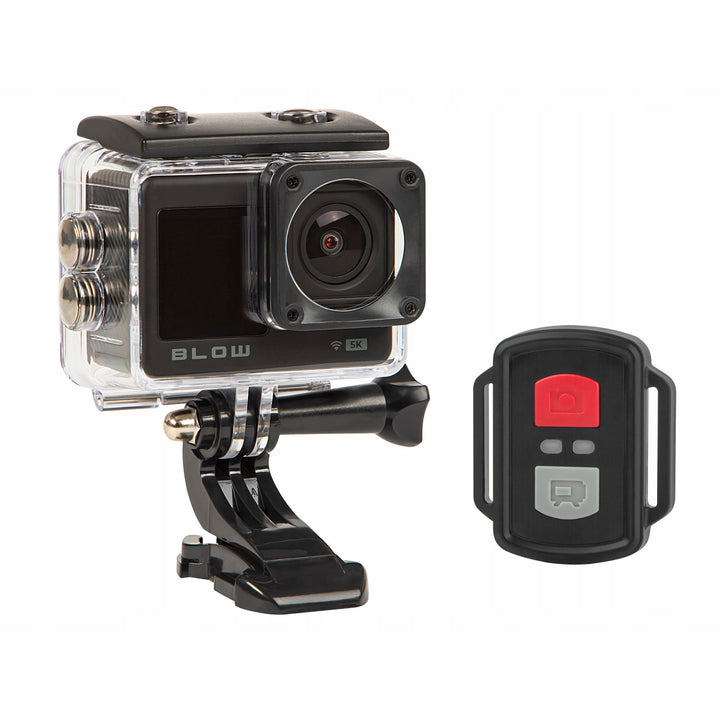 Pro4U 5K Blow-sportkamera, 5K Ultra HD-kvalitet, 20 megapixlar, vidvinkelobjektiv 160°, vattentät, fjärrkontroll, 78-568#