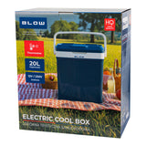 Blow-kylbox för bilen, volym 20 liter, kyl- och värmefunktion, termostat, bärhandtag, 44-315#