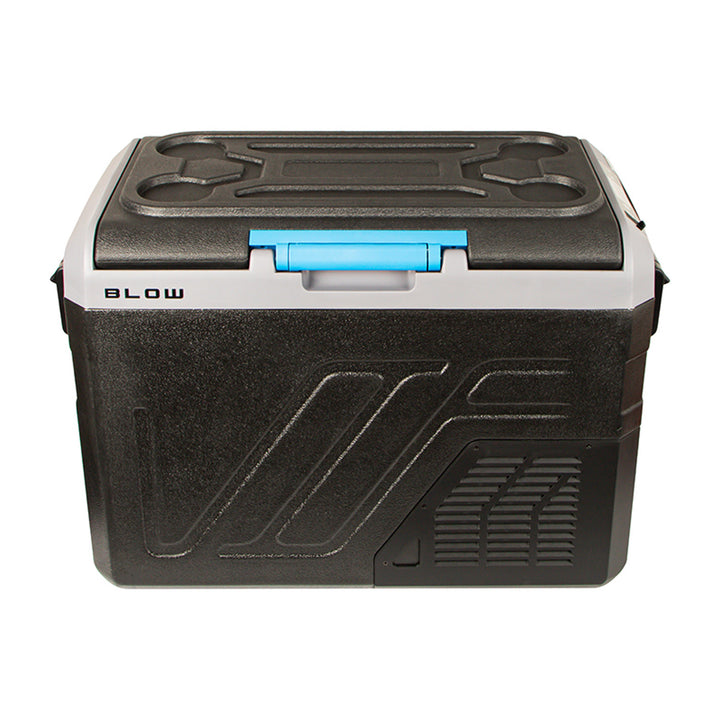 Blow kompressordriven bilkylbox för fritidsbruk, volym 35 liter, pekskärmskontrollpanel, 12 V, 24 V och 230 V, USB-C-uttag, 44-208#