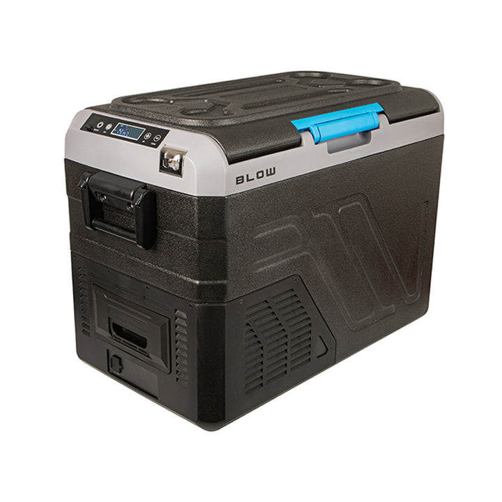 Blow kompressordriven bilkylbox för fritidsbruk, volym 35 liter, pekskärmskontrollpanel, 12 V, 24 V och 230 V, USB-C-uttag, 44-208#