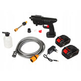 Blow batteridriven högtryckstvätt, tryck upp till 26 bar, effekt 260 W, slanglängd 5 m, vattenfilter, olika driftslägen, 44-352#