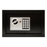 Kassaskåp med elektroniskt lås av märket Blow, mått 31x20x20 cm, låsning med nyckel + kod, 44-702