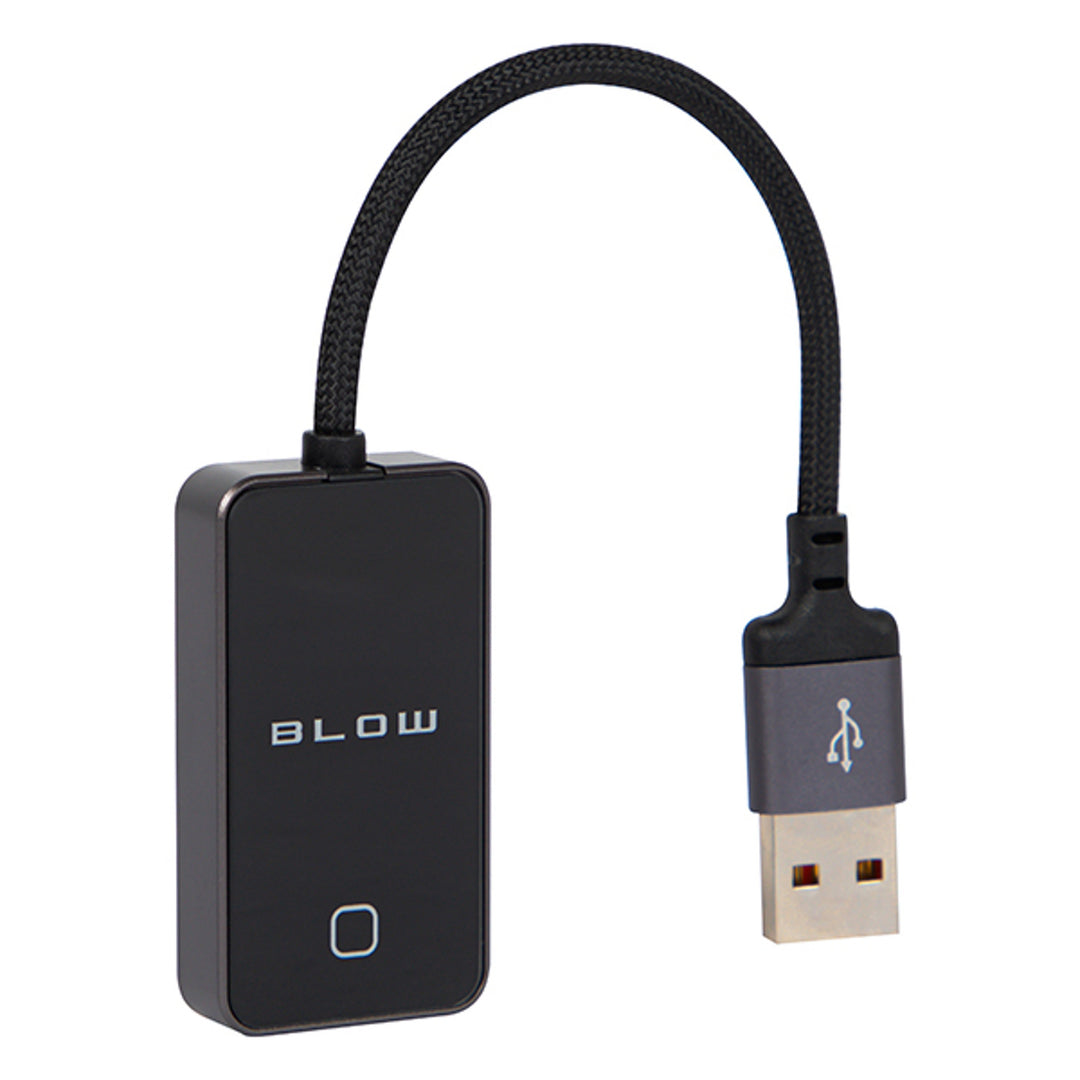 Universell CarPlay-/Android Auto-adapter från Blow, Bluetooth 5.0, effektförbrukning 0,75 W, Plug & Play, 78-429