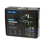 Blow-massageapparat, 10 munstycken, laddare och väska, effekt 200 W, 30 hastighetslägen, snabbladdning, 44-341