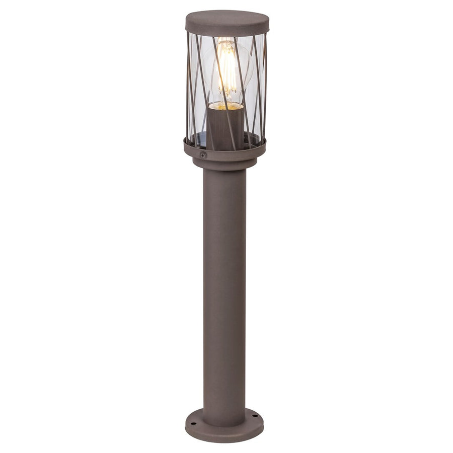 Rabalux Budapest trädgårdsstativlampa, IP44, färg: brun, E27-gänga, max 40 W, 8889, 2 stycken