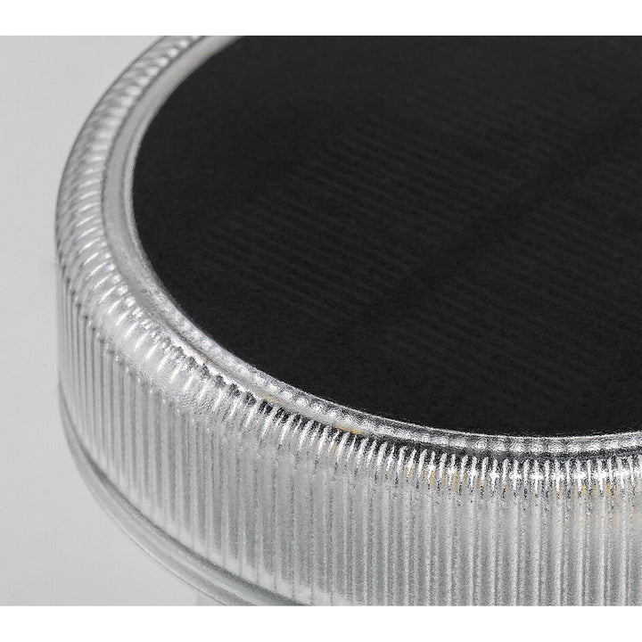 Trillo LED-solcellslampa 0,3 W, skymningssensor, transparent, IP65, K 4000, 77175, 4 stycken