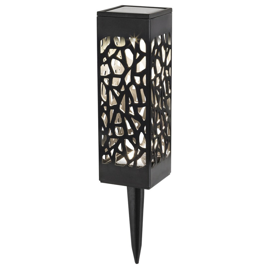 Mora solcellslampa, 2 lm, skyddsklass IP23, färg: svart, LED 0,16 W, 8949, 2 stycken