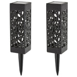 Mora solcellslampa, 2 lm, skyddsklass IP23, färg: svart, LED 0,16 W, 8949, 2 stycken