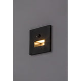 Lunca LED-lampa 1 W IP20 svart 3000, 4500, 6500 K rörelsesensor, ljussensor, 77197, 4 stycken
