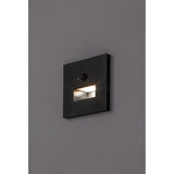 Lunca LED-lampa 1 W IP20 svart 3000, 4500, 6500 K rörelsesensor, ljussensor, 77197, 4 stycken