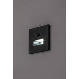 Lunca LED-lampa 1 W IP20 svart 3000, 4500, 6500 K rörelsesensor, ljussensor, 77197, 4 stycken