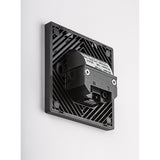Lunca LED-lampa 1 W IP20 svart 3000, 4500, 6500 K rörelsesensor, ljussensor, 77197, 4 stycken